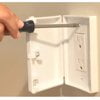 thumbnail image 2 of Child Be Safe (2-Pack) Child and Pet Proof Rocker Switch & Outlet Covers, White, 2 of 11
