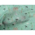 thumbnail image 4 of oneOone Cotton Cambric Fabric Bird & Palm Tree Printed Fabric 1 Yard 56 Inch Wide, 4 of 4