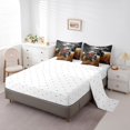 thumbnail image 3 of YST Construction Vehicle Kids Comforter Set with Sheet Set Farm Machinery Truck, Queen, 3 of 5