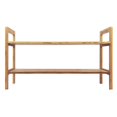 thumbnail image 2 of Oceanstar SR1309 Oceanstar 2 Tier Bamboo Shoe Rack, 2 of 2
