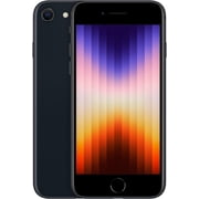 Refurbished Apple iPhone SE 3rd Gen (2022) 5G - 64GB – Midnight – 12MP Rear & 7MP Front Camera - Fully Unlocked Smartphone - Fair Condition