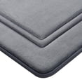thumbnail image 4 of Mainstays Memory Foam Bath Mat Set Grey, 4 of 5