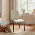 thumbnail image 2 of Lifetime Chaises Empilables Contemporaines pour Enfants, Lot de 4 (Crème), 2 of 5