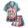 thumbnail image 4 of WEAIXIMIUNG Pajamas For Children Shirt And Pant Matching Set Sleepwear Set With Pockets For Christmas 10-11 Years, 4 of 4