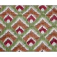 thumbnail image 4 of oneOone Polyester Lycra Fabric Argyle Style Ikat Print Fabric BTY 56 Inch Wide, 4 of 4