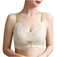 thumbnail image 4 of Timegard Wireless Bras for Women Lace Breathable Full Coverage Comfort Everyday Thin Bras with Support, 4 of 7