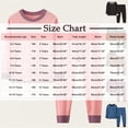thumbnail image 3 of Jalioing Pyjama pour Enfants 2 Pcs T-Shirt à Col Ras du Cou et Pantalon Ensemble de Pyjama Garçons Filles Confortable Pyjama à Manches Longues, 3 of 3