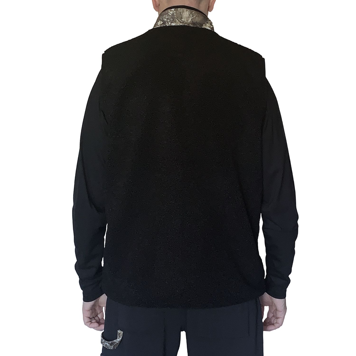 Real Tree Teddy Sherpa Zip Vest