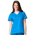 thumbnail image 1 of Maevn BLOSSOM Mock Wrap Scrub Top [XS - 5XL, FREE SHIPPING], 1 of 1
