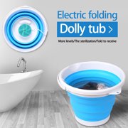 Dvkptbk Scrubbers Portable Mini Turbo Washing Machine Foldable USB Powered Laundry Washer Set Home Essentials on Clearance