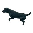 thumbnail image 4 of Xuanheng 1/64 Miniature Animal Model Realistic for Photography Props Diorama Ornament Balck Labrador, 4 of 8