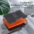 thumbnail image 4 of Pour Étui pour Tablette F I R E HD 10 2021, Étui de Protection Robuste à Double Couche Antichoc Résistant aux Impacts avec Béquille Compatible avec Fire HD 10 Case & 10 Plus 11th Generation Not For IPad 10.1, 4 of 7