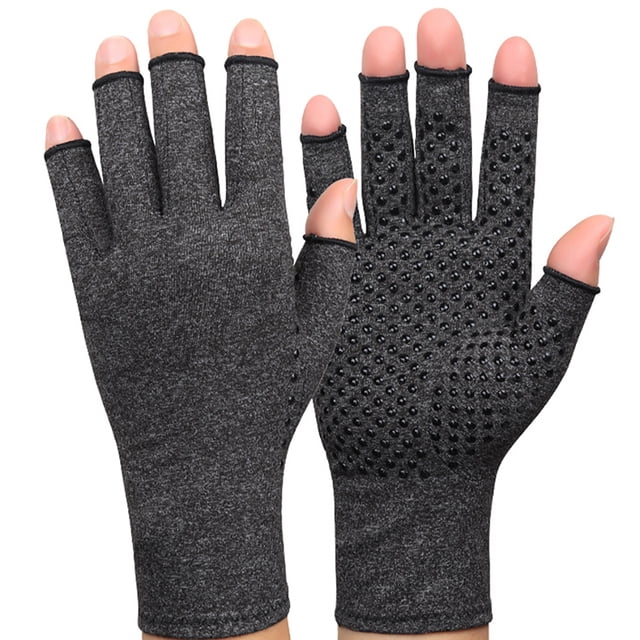 Arthritis Compression Gloves Fingerless - Carpal Tunnel Gloves Hand Pain Gloves