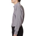 thumbnail image 2 of Van Heusen Chemise Oxford à Manches Longues pour Homme, P, Gris Foncé, 2 of 2