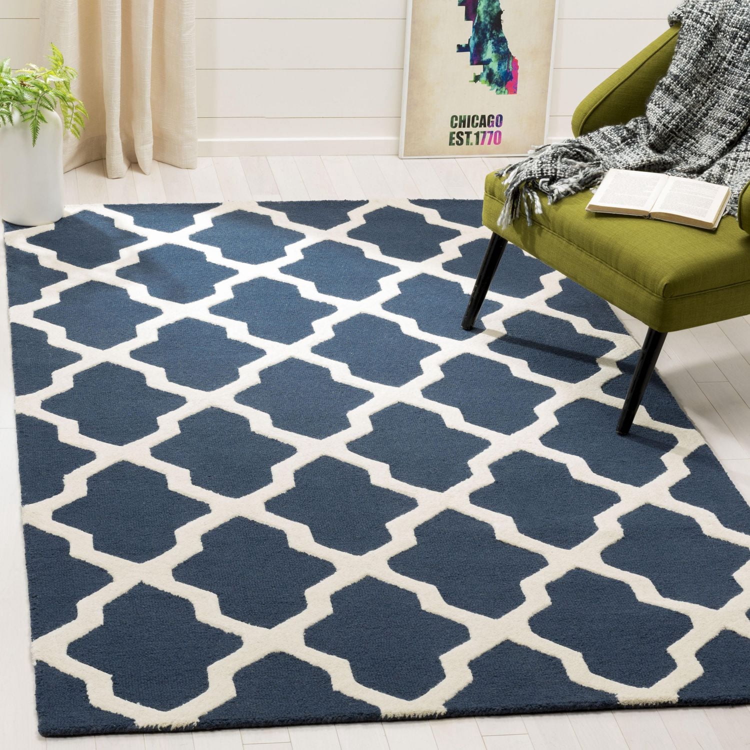 Safavieh Cambridge Liam Tapis Géométrique