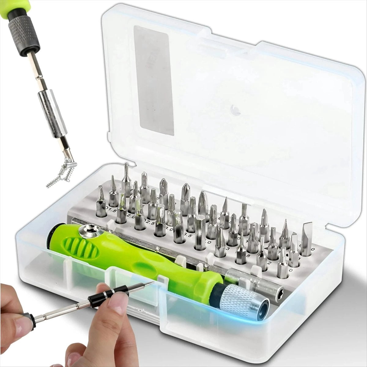 32-in-1 Screwdriver Tool Set Precision Screwdriver Set Multifunctional Screwdriver Suitable for Daily Home Repairs,32-in-1 Screwdriver Tool Set