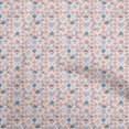 thumbnail image 1 of oneOone Polyester Spandex Peach Fabric Beach Sewing Craft Projects Fabric Prints By Yard 56 Inch Wide, 1 of 4