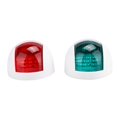 thumbnail image 1 of Ccdes 2Pcs Signal Lamp Red Green LED Waterproof Boat Navigation Light 12V 24V,Side Boat Light,Boat Sidelight, 1 of 8
