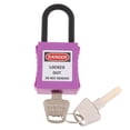 thumbnail image 4 of Baohd PL38-KD 38 mm Cadenas de Sécurité Incurvé en PVC Violet, 4 of 8