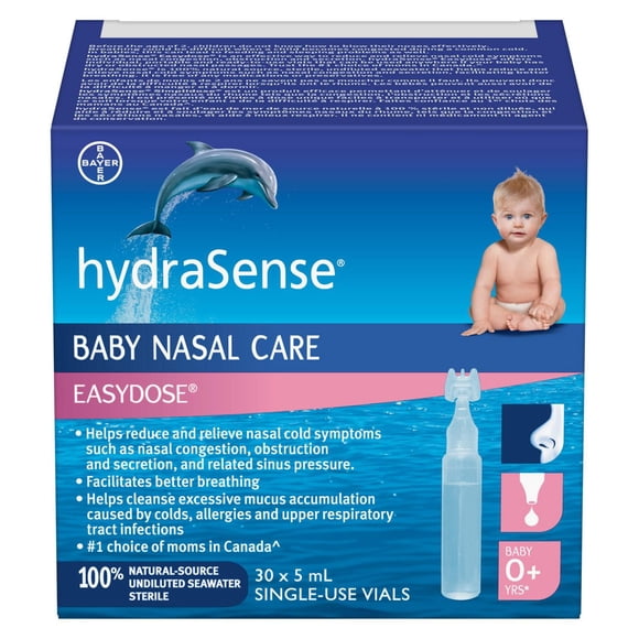 Soins nasaux pour bébés Easy Dose de hydraSense