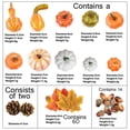 thumbnail image 2 of Artificial Pumpkins Set Realistic Lifelike Faux Pumpkins Decor for Halloween, 2 of 10