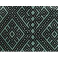 thumbnail image 4 of oneOone Georgette Viscose Fabric Ethnic Geometric Flame Stitch Print Fabric BTY 42 Inch Wide, 4 of 4