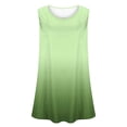 thumbnail image 3 of fatyb Plus Size Womens Tank Tops Gradient Color Sleeveless Flowy Tunic Casual Crew Neck Loose Blouses, 3 of 5
