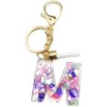 thumbnail image 1 of Letter Keychain,26 Letters A-Z Decorative Letter Keychain,Name Keychain for Women Girls Men Teenager Gift, 1 of 2