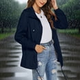 thumbnail image 2 of Sentmoon Lightweight Rain Jacket Men with Hood Long Sleeve Womens Raincoat Solid Color Breathable Waterproof with zipper Ponchos Adult with Pockets for Running Backpacking Travel L, 2 of 8