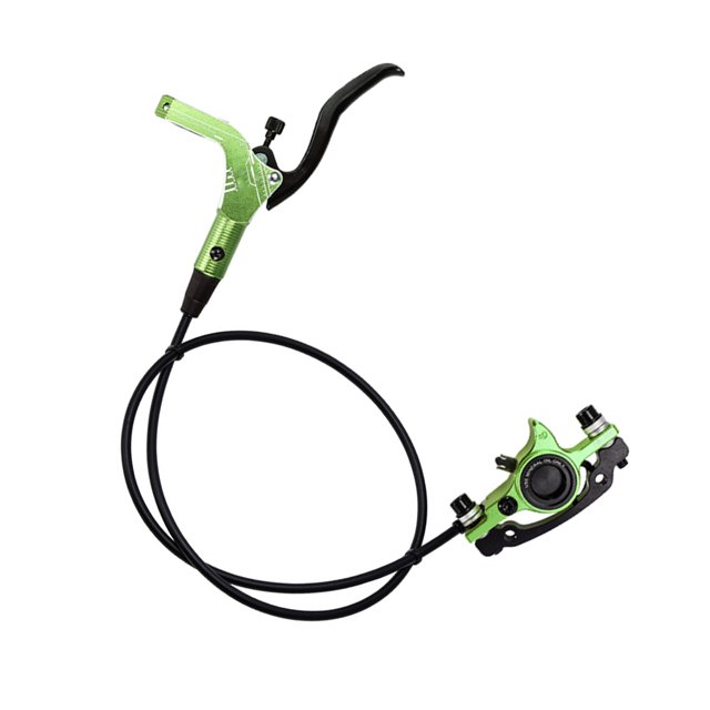 mmirethe Bike Brake Set Wheel Stopping Parts Bicycles Accessories Universal Accessory Disc Braking Kit Replacement Black Front Left Brake Green Front Left Brake