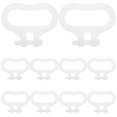 thumbnail image 1 of 10pcs Heavy Duty Plastic Bucket Handle Replacement Ergonomic Grip for Water Buckets Pails and Round Containers for Carrying, 1 of 8
