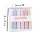 thumbnail image 3 of Highlighter Clear View Highlighter with See-Through Chisel Tip, Stick HighlighterLight-colored Eye-protection Highlighter 6-color Set Morandi Color Square Marker Student With Marker Pen（2ml）, 3 of 6