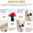 thumbnail image 5 of Jinsinto 4PCS Cadre de Lit Réglable Noir Outil Anti-Shake, Bouchons de Tête de Lit Filetés Réglables / Pare-Chocs contre le Mur, Dispositif Stabilisateur de Support de Shake de Lit pour Anti-Frappe, 5 of 5