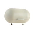 thumbnail image 4 of Abbracc Bread Food Storage Box Counter Bread Box Bread Storage Container Metal Bread Box white, 4 of 9