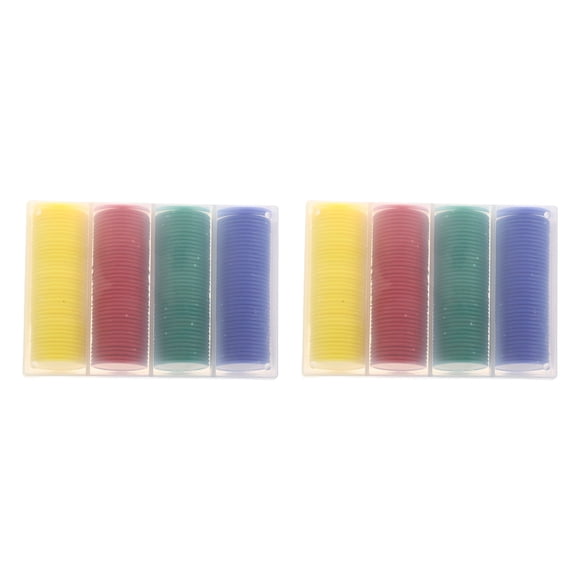Shisuyan 320Pcs Plastic Blank Poker Chips Cards Game Poker Chips Cards Game Supplies