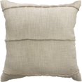 thumbnail image 1 of Mainstays Decorative Cushion Cover - Willow Taupe, Textured Accent Pillow, 1 of 5