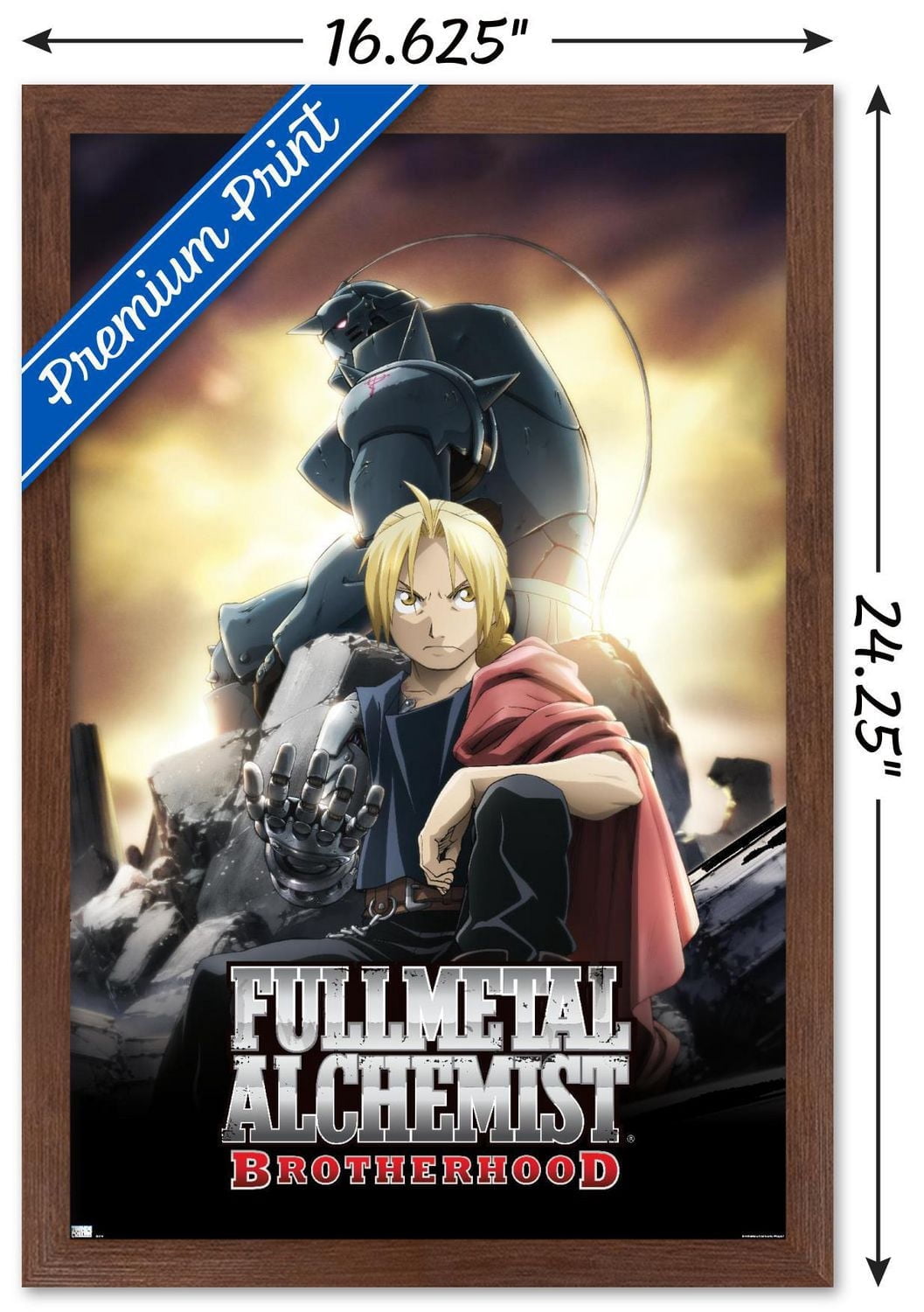 Fullmetal Alchemist: Brotherhood - Key Art 1 Wall Poster