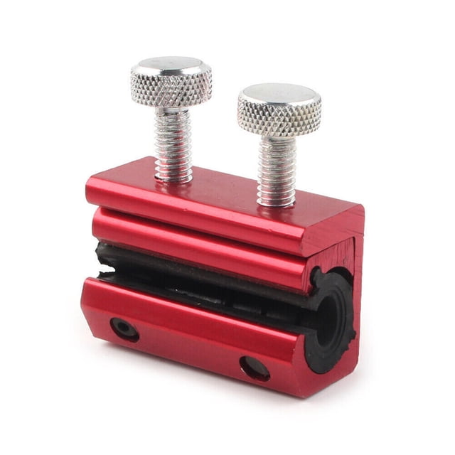Suncoda Double Headed Clamp, Motorcycle Throttle Line Refueling Device Headed Clamp Piece