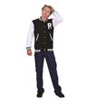thumbnail image 1 of RG Costumes 80350-BL-L Veste Letterman - Adulte Bleu Grand, 1 of 1