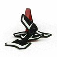 thumbnail image 3 of 3D Rubber Side Tank Pad Protector Gas Fit For Kawasaki ZX 6R 10R Z1000 Z750 White, 3 of 5
