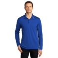 thumbnail image 1 of Port Authority Polo à Manches Longues en Micro-Maille UV Dry Zone K110LS, 1 of 1