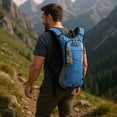 thumbnail image 1 of SSZMDLB Hydration Backpack, Polyester Water Backpack Hydration Pack for Hiking Running Biking Climbing, Lightweight Hydropack Running Backpack, 1 of 6