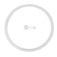 thumbnail image 1 of Replacement Silicone Rubber Electric Pressure Cooker Parts Sealing Ring Gasket Home 5-6L, 1 of 8