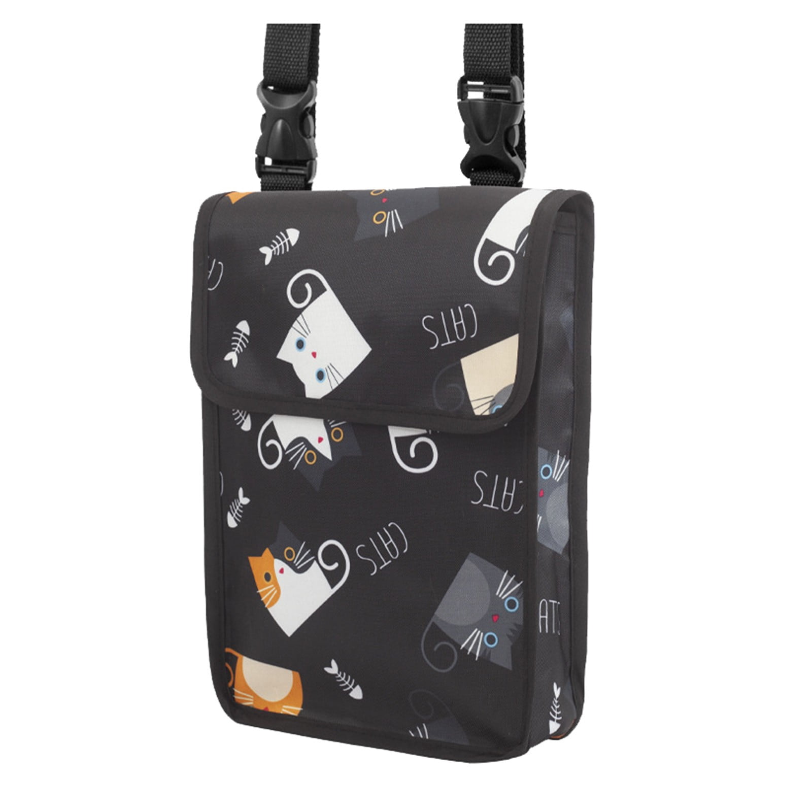 TIELUTT Car Hanging Bag Car Handle Front Large Capacity Three Storage Bag Motorcycle Hanging Reflectors for Bikes Night Pedal Assist Bikes for Adults Bike Saddle Pack Bike the Patchwork Bike