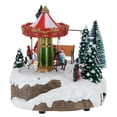 thumbnail image 4 of Light-Up And Musical Animated Christmas Village Scene, Multi color, 8", by Holiday Time, 4 of 4
