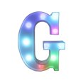 thumbnail image 1 of LiveSatisfy Clearance Colorful Light Up Letters, LED Letter Lights Marquee Letter Signs Battery Powered, Letter Lamp with Remote for Birthday Party Wedding Home Bar Christmas Decorations, 1 of 8