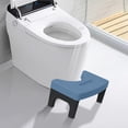 thumbnail image 3 of Toilet Stool, Squatting Stool for Bathroom, Non-Slip Potty Stool with Double-Layer Support, Bathroom Footrest for Adults and Kids, Toilet Step Stool for Home Use, 3 of 6