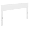thumbnail image 3 of AFI Boston Solid Wood Queen Size Modern Style Headboard in White, 3 of 4