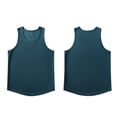 thumbnail image 3 of Timegard Débardeurs pour Hommes Col Rond Sans Manches Tee-Shirts Athlétiques Couleur Unie Haut Décontracté Respirant, 3 of 3