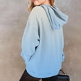 thumbnail image 4 of MeetoTime Sweat à Capuche pour Filles avec Poches Automne Surdimensionné Manches Longues Dégradé Décontracté 2-14 Ans, 4 of 4